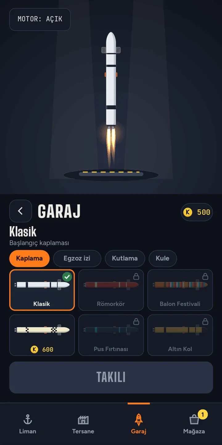 The garage in portrait